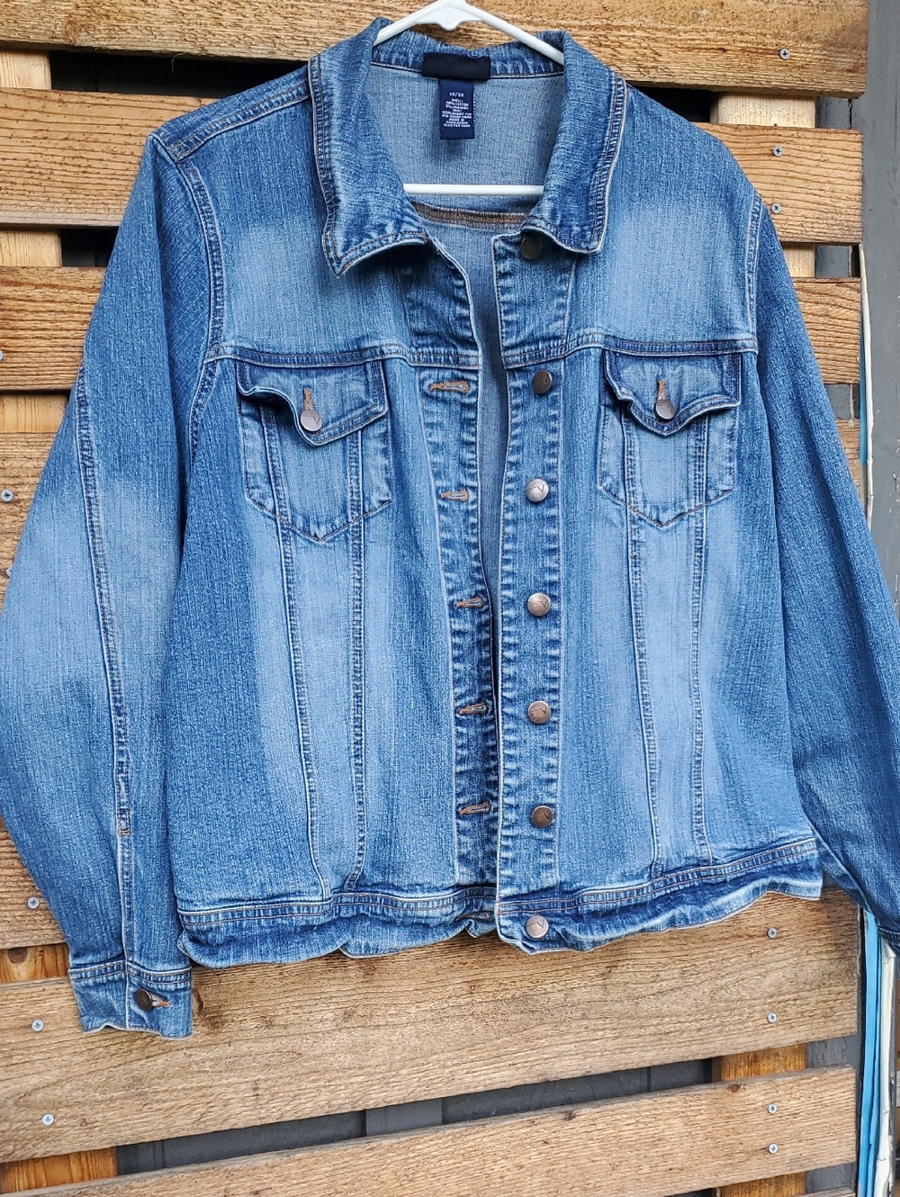 18/20 Venezia Light Blue Denim Jean Jacket